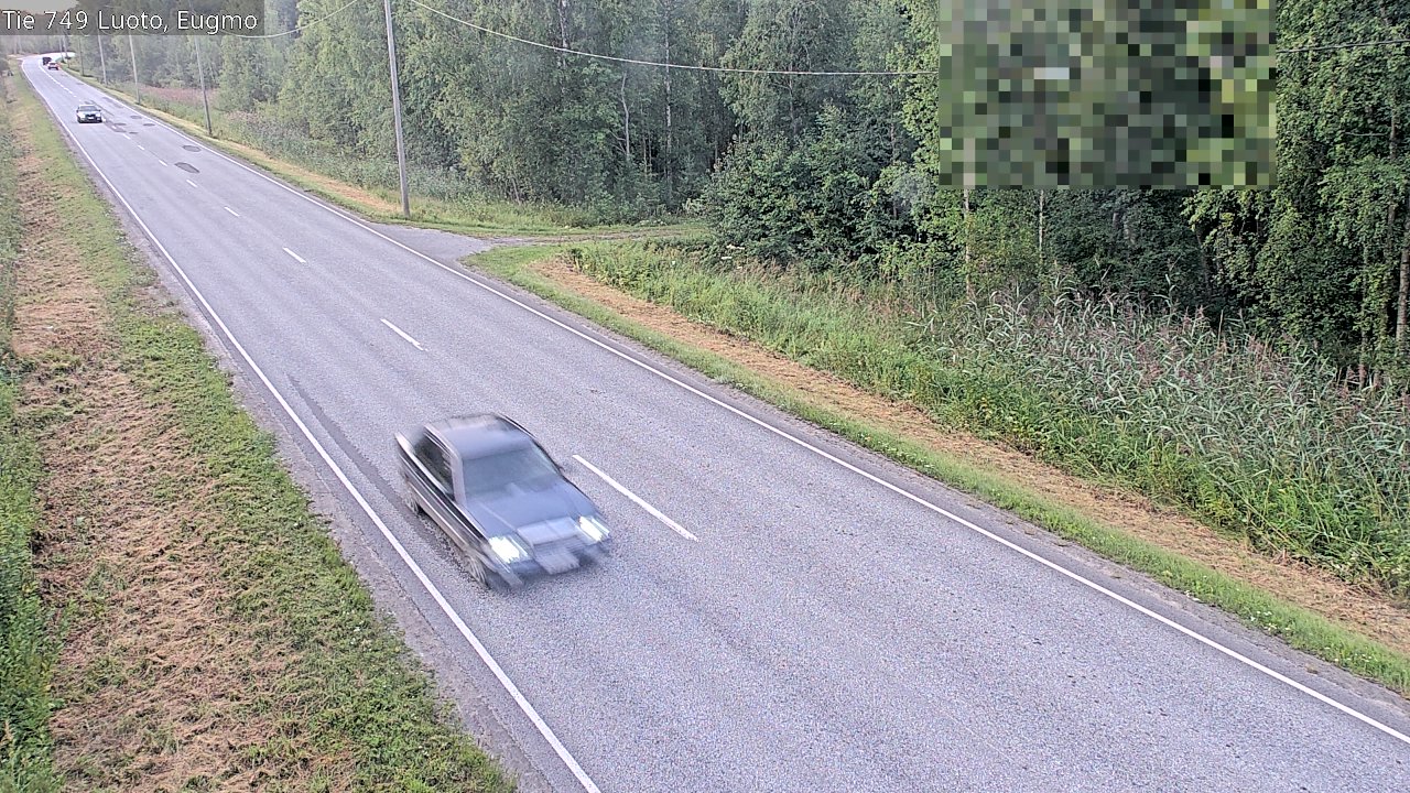 Weather Camera Image Väg 749 Larsmo, Eugmo, Luoto, Pohjanmaa