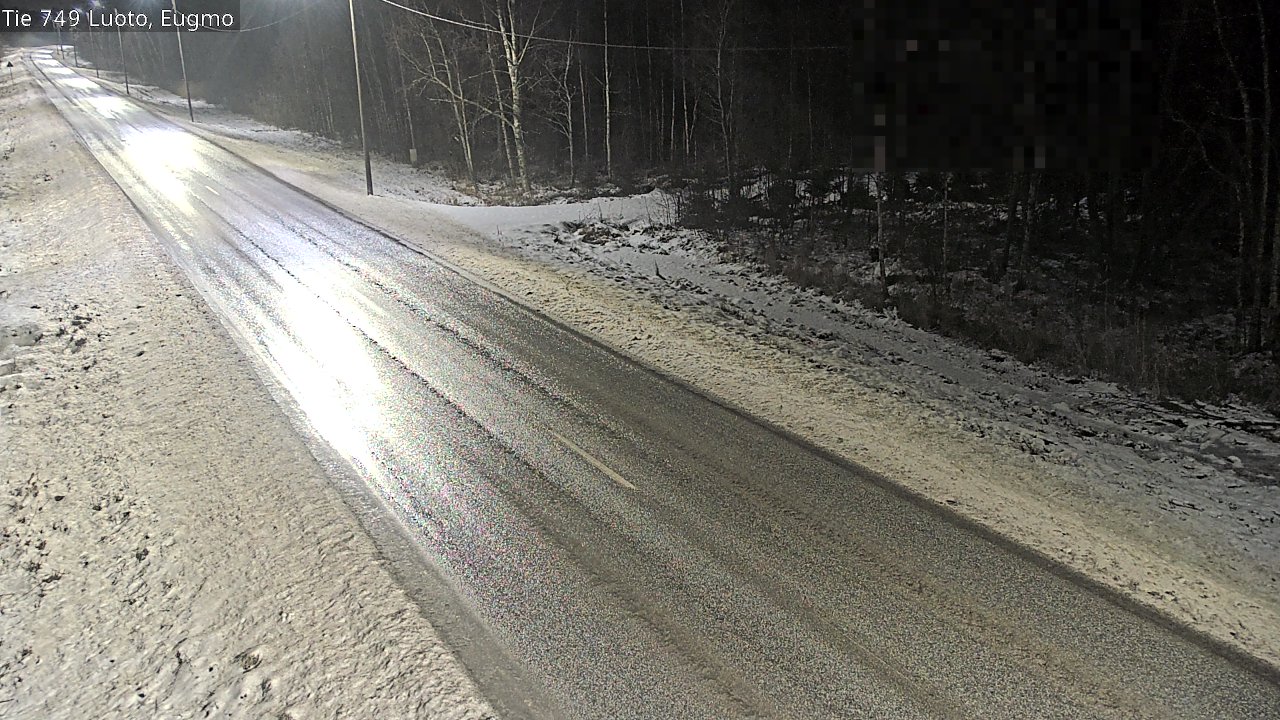 Weather Camera Image Väg 749 Larsmo, Eugmo, Luoto, Pohjanmaa