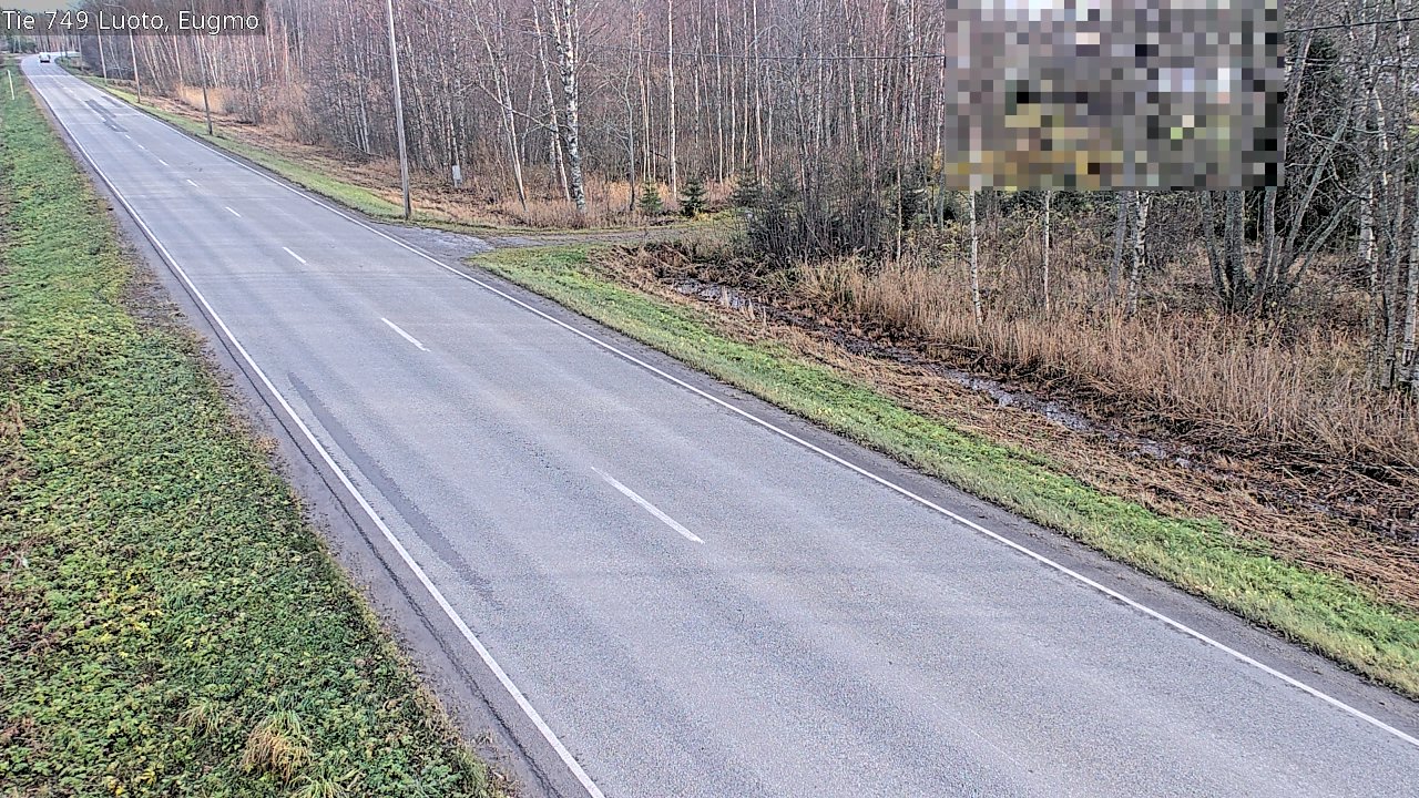 Kelikamerat Kuva Tie 749 Luoto, Eugmo, Luoto, Pohjanmaa
