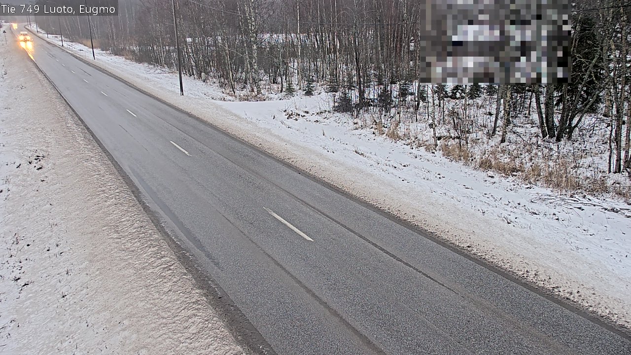 Weather Camera Image Väg 749 Larsmo, Eugmo, Luoto, Pohjanmaa