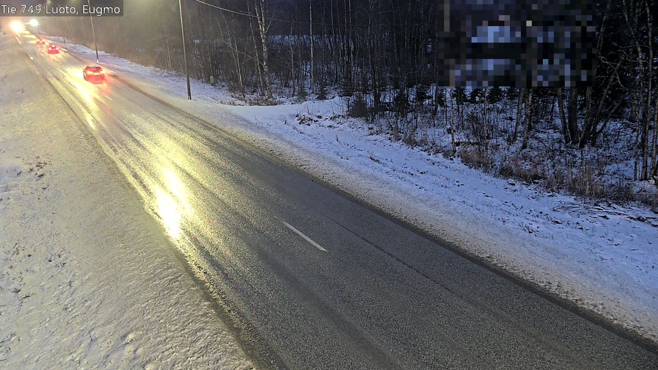 Weather Camera Image Väg 749 Larsmo, Eugmo, Luoto, Pohjanmaa