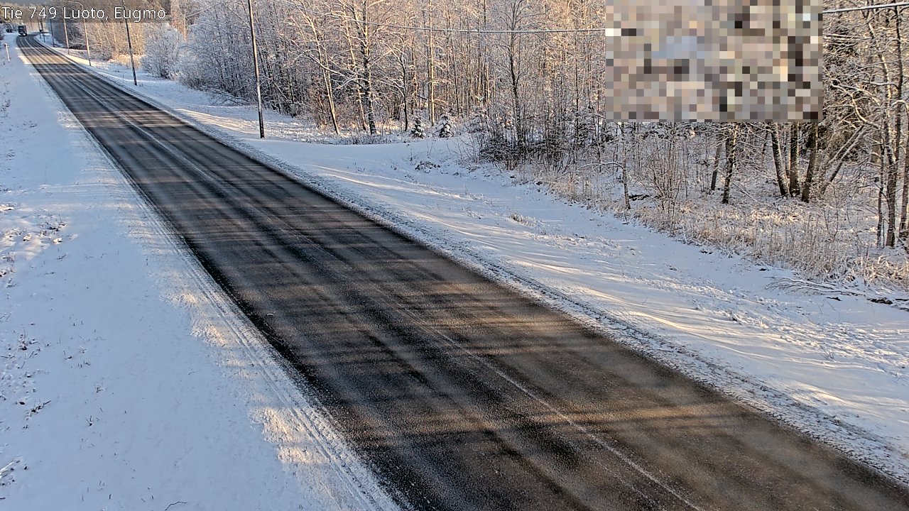 Weather Camera Image Väg 749 Larsmo, Eugmo, Luoto, Pohjanmaa