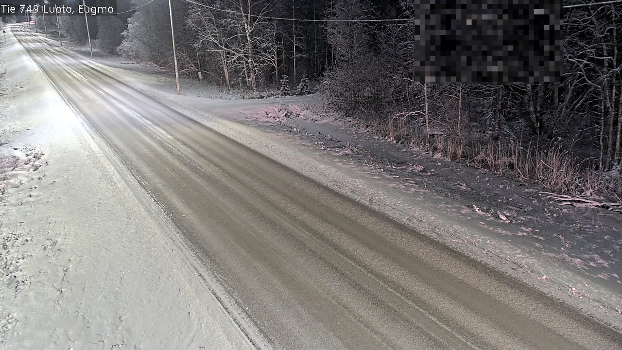 Weather Camera Image Väg 749 Larsmo, Eugmo, Luoto, Pohjanmaa