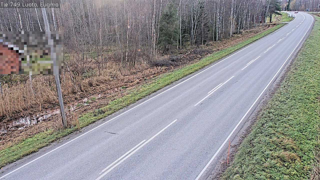 Kelikamerat Kuva Tie 749 Luoto, Eugmo, Luoto, Pohjanmaa