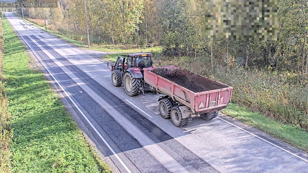 Kelikamerat Kuva Tie 749 Luoto, Eugmo, Luoto, Pohjanmaa