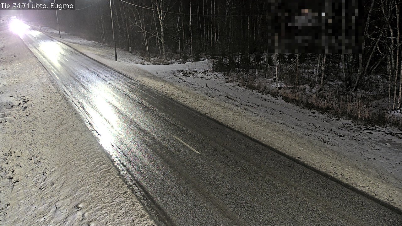 Weather Camera Image Väg 749 Larsmo, Eugmo, Luoto, Pohjanmaa