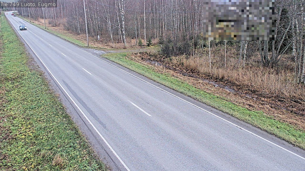 Kelikamerat Kuva Tie 749 Luoto, Eugmo, Luoto, Pohjanmaa