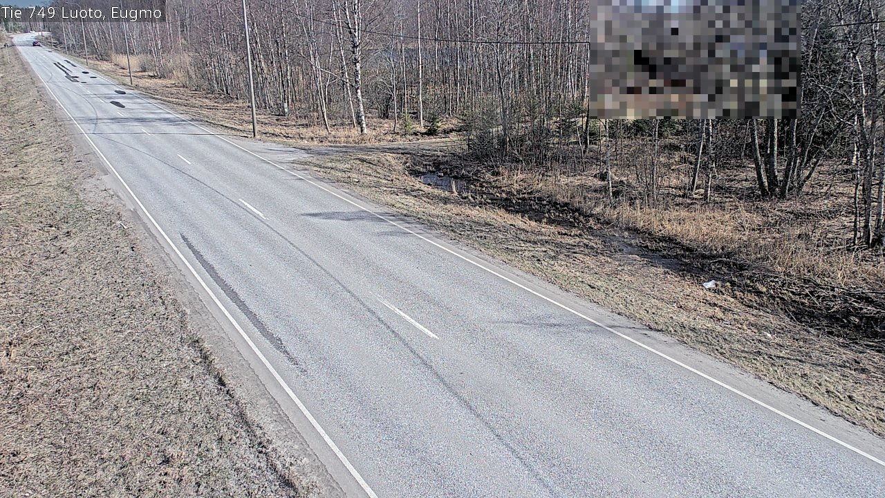 Weather Camera Image Väg 749 Larsmo, Eugmo, Luoto, Pohjanmaa