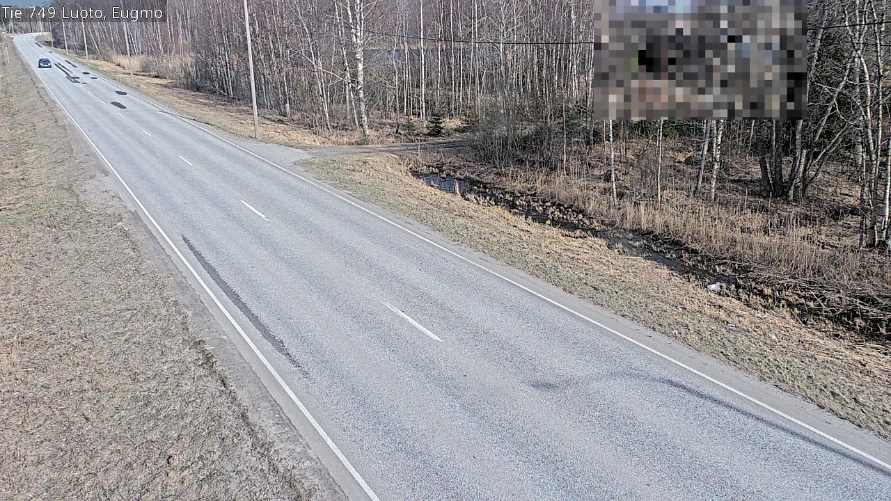 Weather Camera Image Väg 749 Larsmo, Eugmo, Luoto, Pohjanmaa