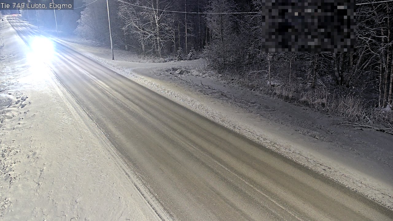 Weather Camera Image Väg 749 Larsmo, Eugmo, Luoto, Pohjanmaa