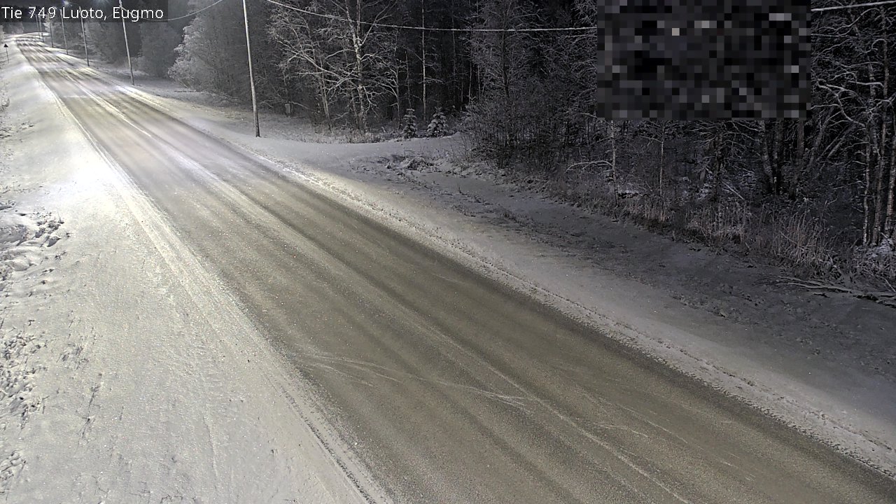 Weather Camera Image Väg 749 Larsmo, Eugmo, Luoto, Pohjanmaa