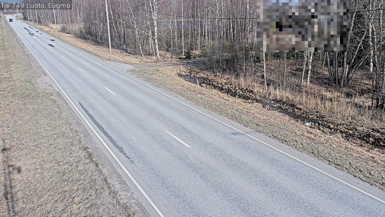 Weather Camera Image Väg 749 Larsmo, Eugmo, Luoto, Pohjanmaa