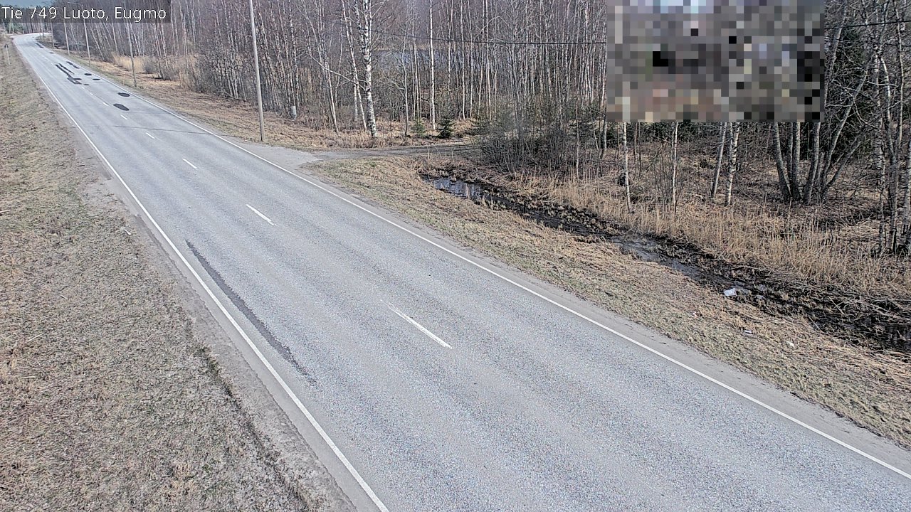 Weather Camera Image Väg 749 Larsmo, Eugmo, Luoto, Pohjanmaa