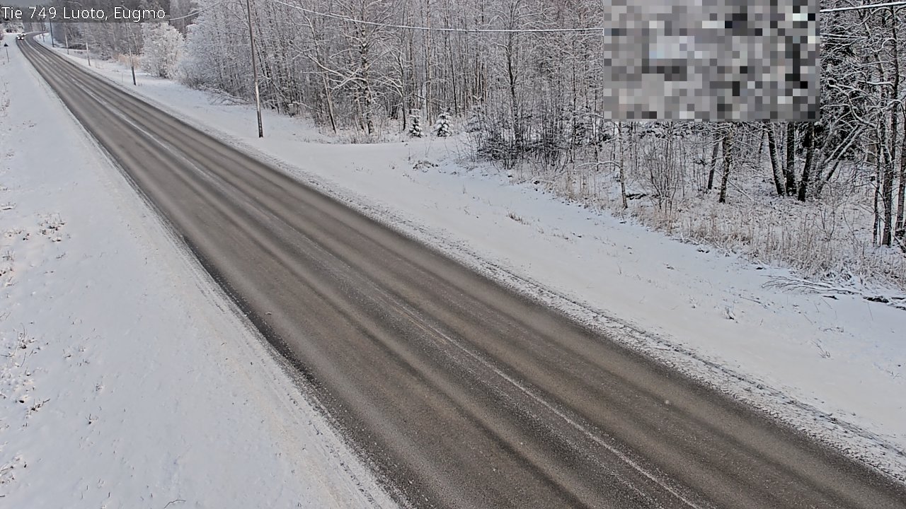 Weather Camera Image Väg 749 Larsmo, Eugmo, Luoto, Pohjanmaa