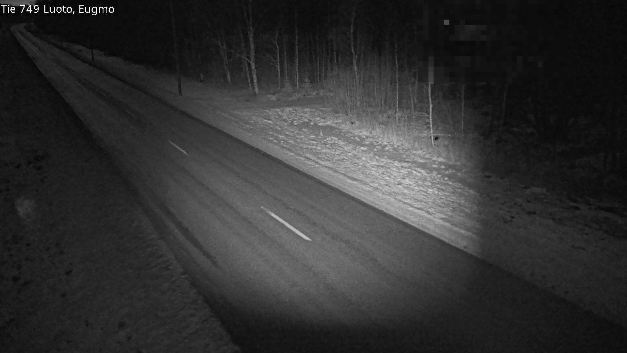 Weather Camera Image Väg 749 Larsmo, Eugmo, Luoto, Pohjanmaa