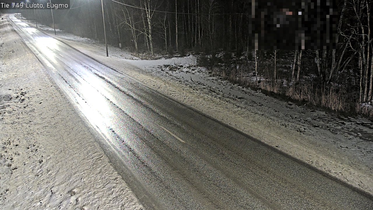 Weather Camera Image Väg 749 Larsmo, Eugmo, Luoto, Pohjanmaa