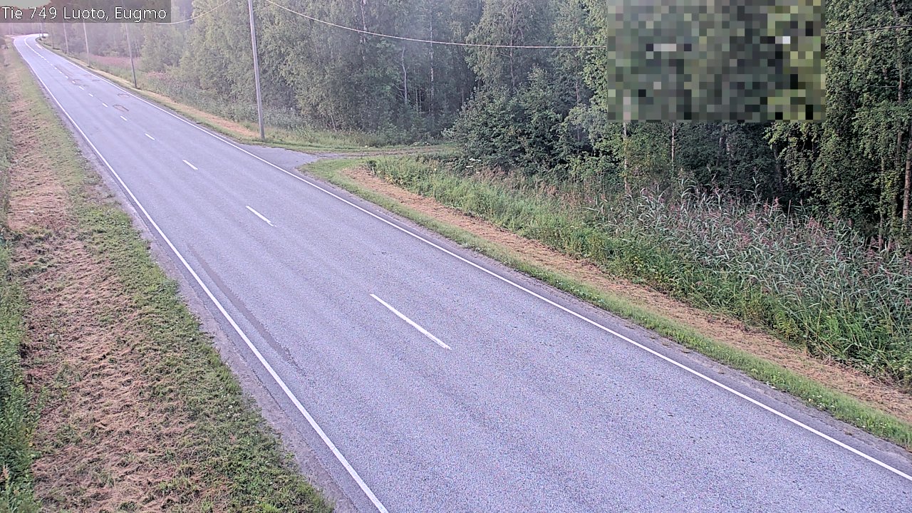 Weather Camera Image Road 749 Luoto, Eugmo, Luoto, Pohjanmaa
