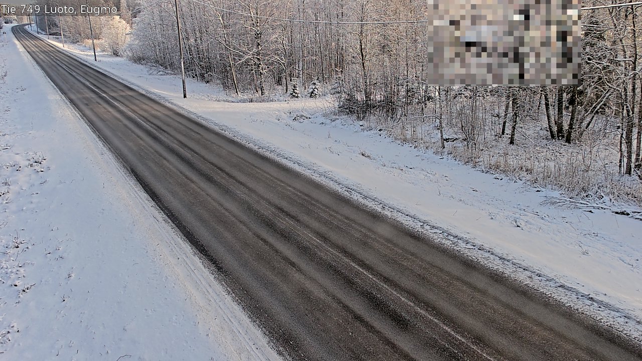 Weather Camera Image Väg 749 Larsmo, Eugmo, Luoto, Pohjanmaa