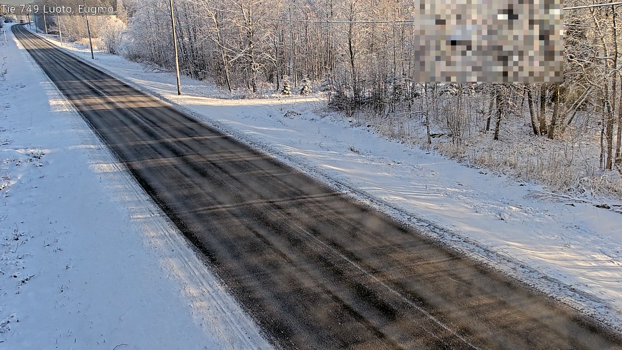 Weather Camera Image Väg 749 Larsmo, Eugmo, Luoto, Pohjanmaa