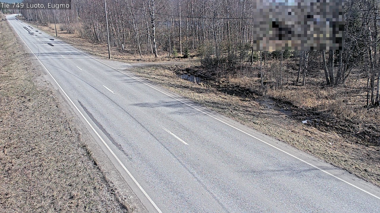 Weather Camera Image Väg 749 Larsmo, Eugmo, Luoto, Pohjanmaa