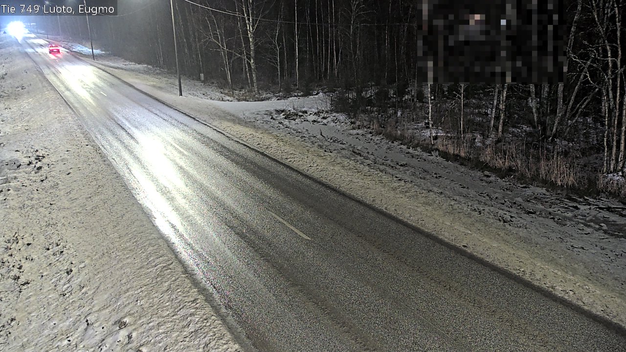 Weather Camera Image Väg 749 Larsmo, Eugmo, Luoto, Pohjanmaa