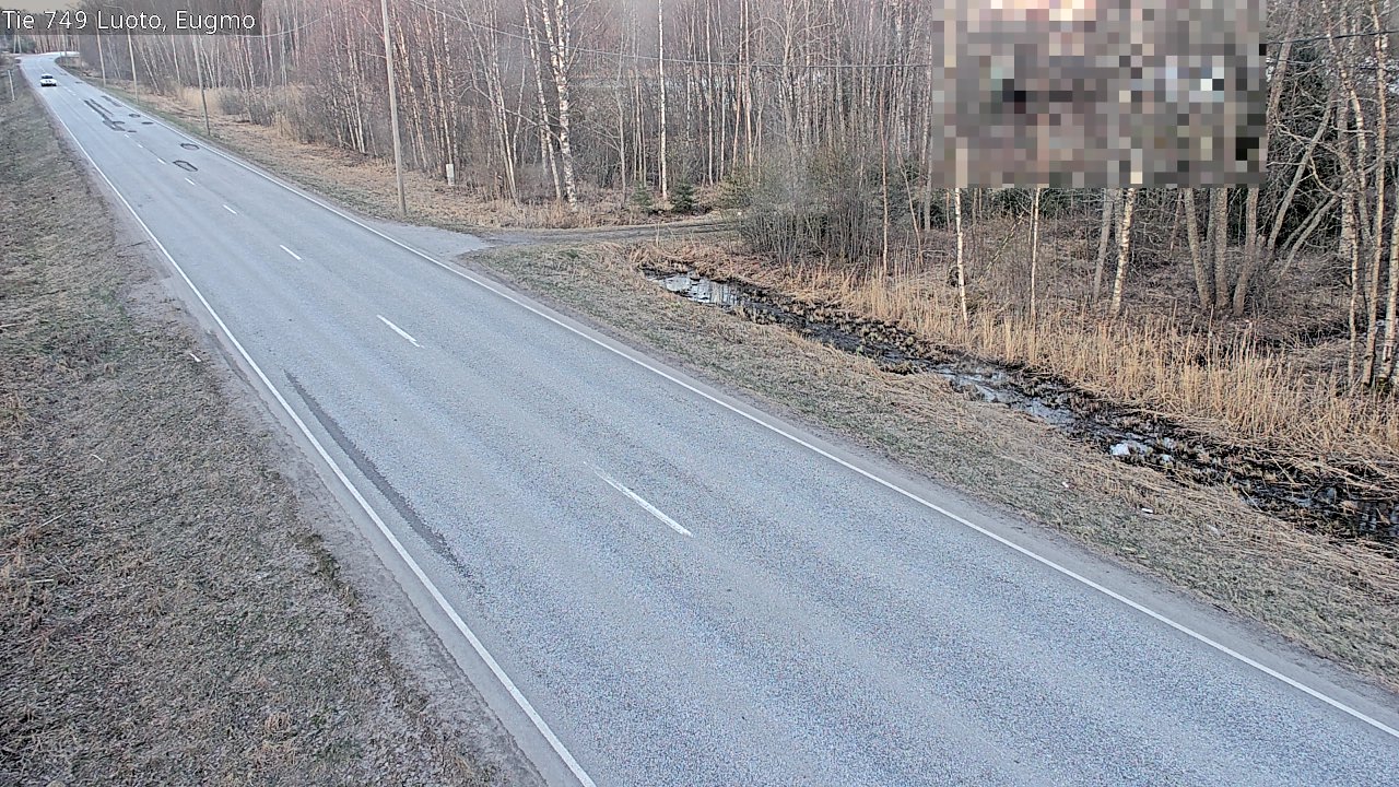 Weather Camera Image Väg 749 Larsmo, Eugmo, Luoto, Pohjanmaa