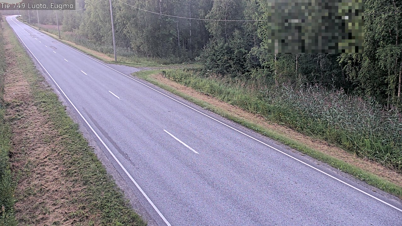 Weather Camera Image Road 749 Luoto, Eugmo, Luoto, Pohjanmaa