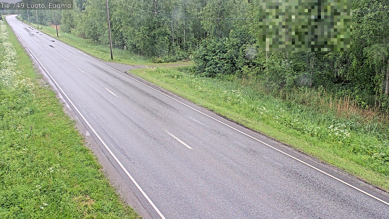 Weather Camera Image Väg 749 Larsmo, Eugmo, Luoto, Pohjanmaa