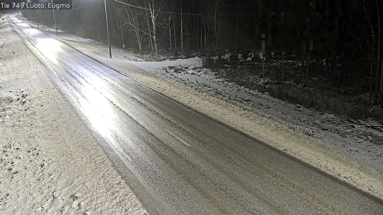 Weather Camera Image Väg 749 Larsmo, Eugmo, Luoto, Pohjanmaa