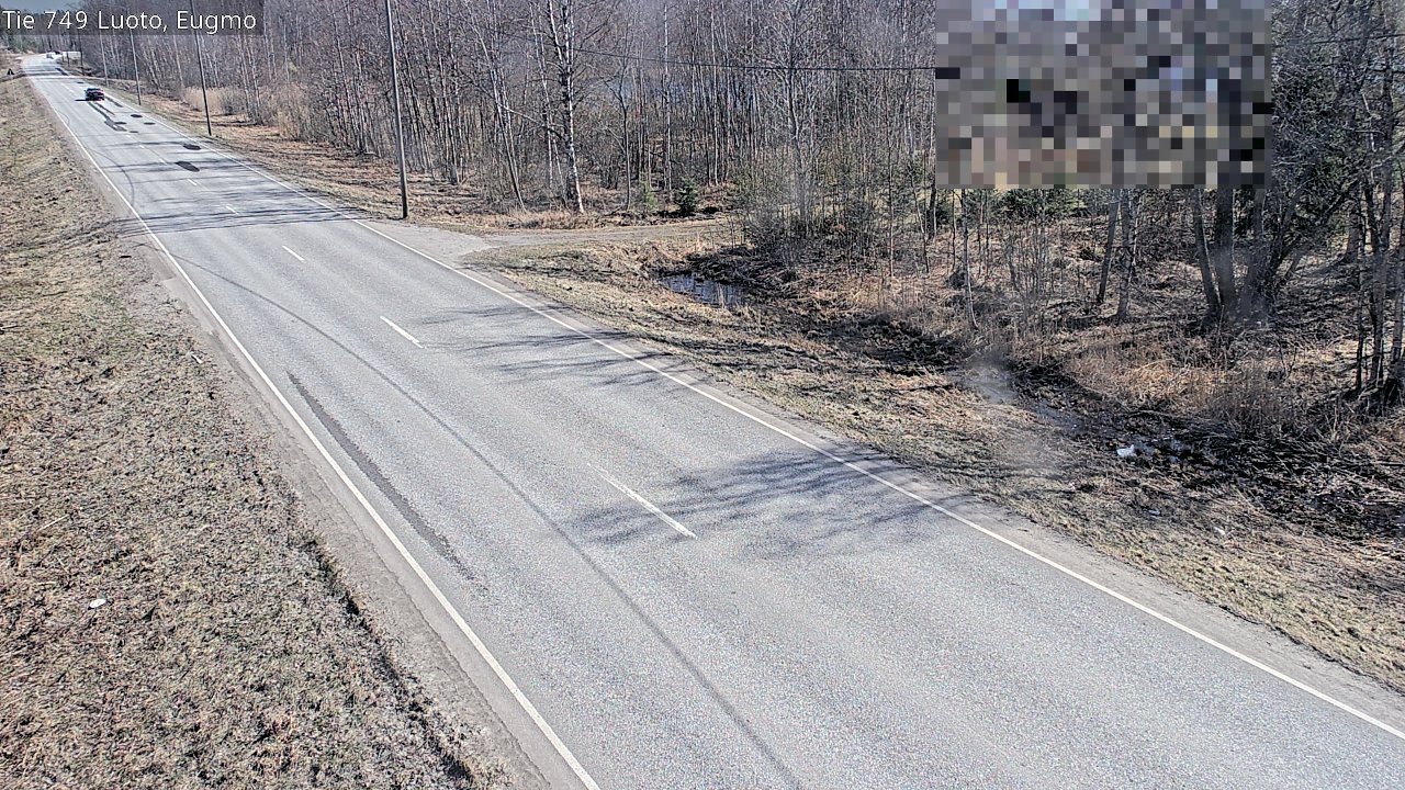 Weather Camera Image Väg 749 Larsmo, Eugmo, Luoto, Pohjanmaa