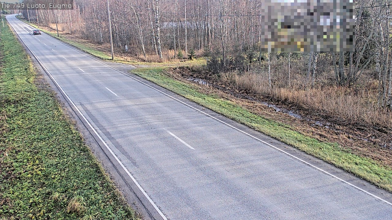 Kelikamerat Kuva Tie 749 Luoto, Eugmo, Luoto, Pohjanmaa