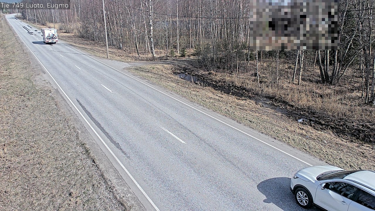 Weather Camera Image Väg 749 Larsmo, Eugmo, Luoto, Pohjanmaa