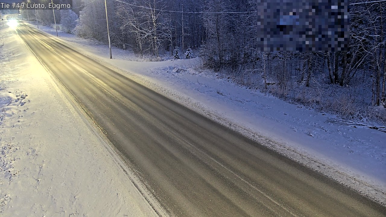 Weather Camera Image Väg 749 Larsmo, Eugmo, Luoto, Pohjanmaa