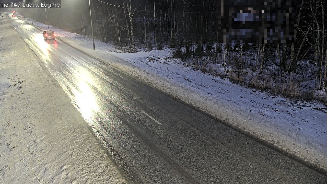 Weather Camera Image Väg 749 Larsmo, Eugmo, Luoto, Pohjanmaa