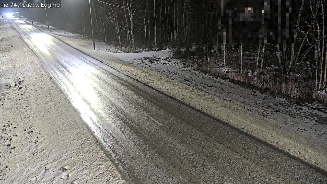 Weather Camera Image Väg 749 Larsmo, Eugmo, Luoto, Pohjanmaa