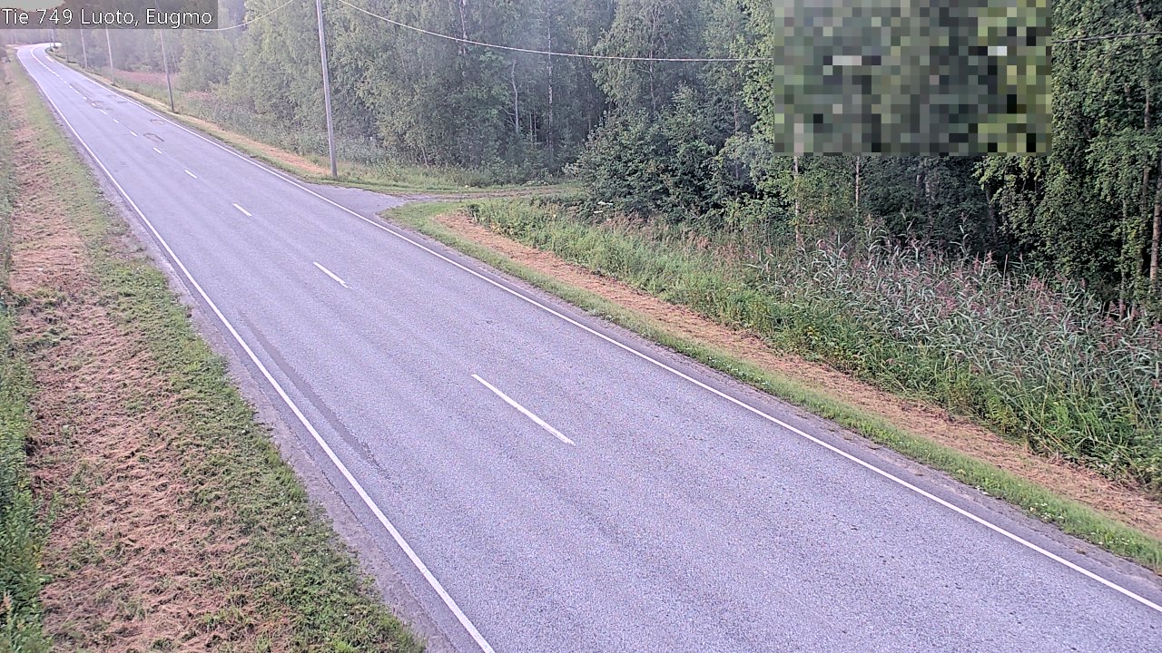Weather Camera Image Road 749 Luoto, Eugmo, Luoto, Pohjanmaa