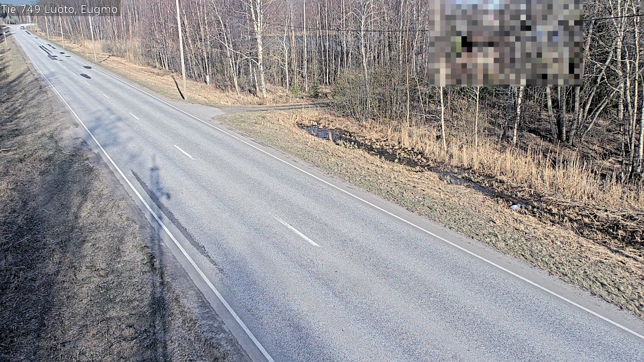Weather Camera Image Väg 749 Larsmo, Eugmo, Luoto, Pohjanmaa