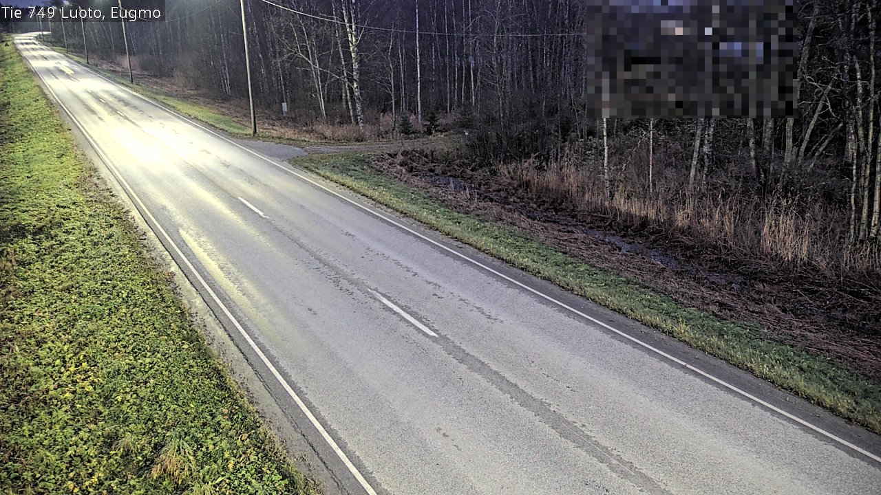 Kelikamerat Kuva Tie 749 Luoto, Eugmo, Luoto, Pohjanmaa