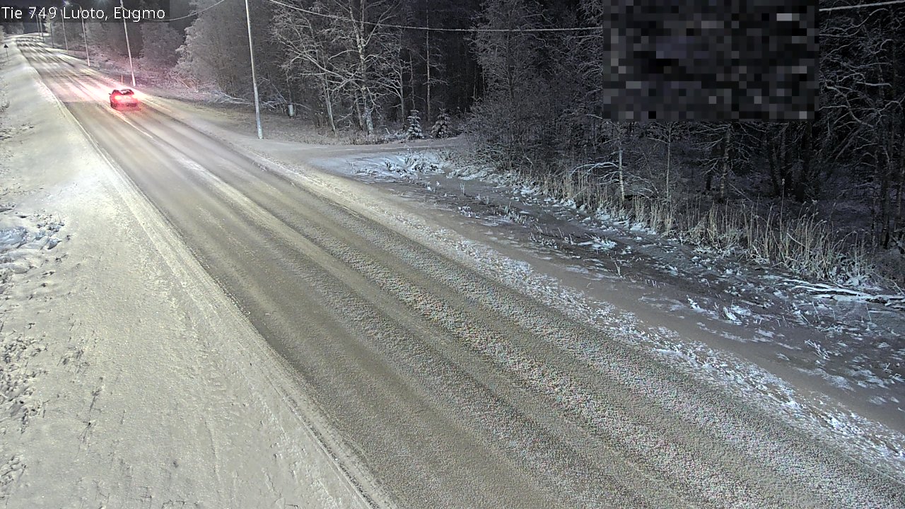 Weather Camera Image Road 749 Luoto, Eugmo, Luoto, Pohjanmaa