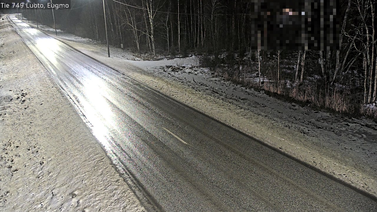 Weather Camera Image Väg 749 Larsmo, Eugmo, Luoto, Pohjanmaa