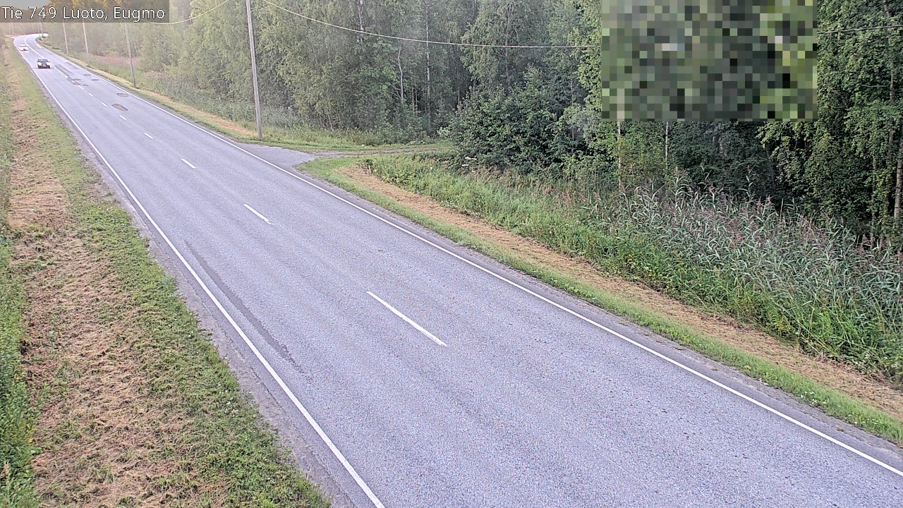 Weather Camera Image Väg 749 Larsmo, Eugmo, Luoto, Pohjanmaa