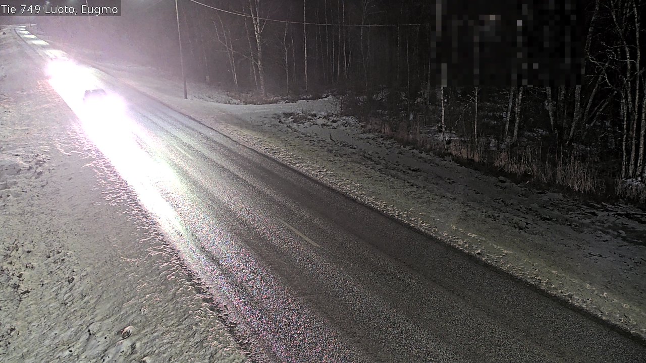 Weather Camera Image Väg 749 Larsmo, Eugmo, Luoto, Pohjanmaa