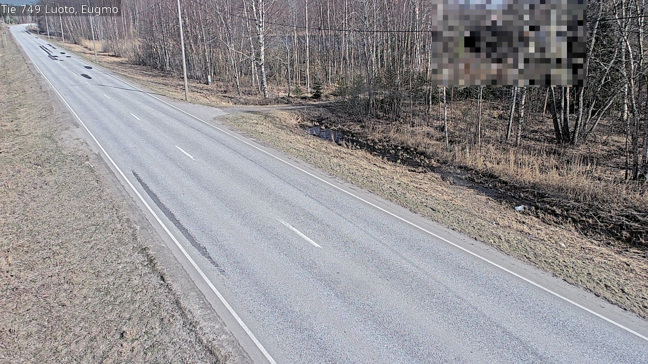 Weather Camera Image Väg 749 Larsmo, Eugmo, Luoto, Pohjanmaa