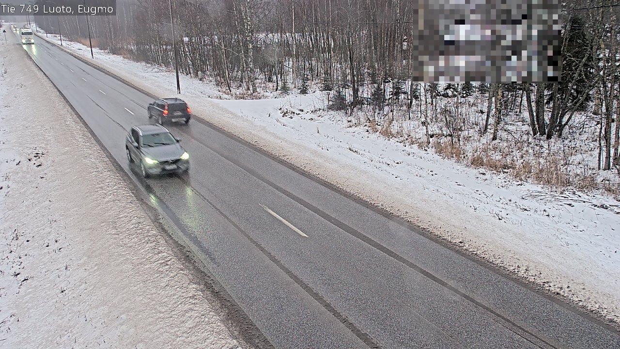 Weather Camera Image Väg 749 Larsmo, Eugmo, Luoto, Pohjanmaa
