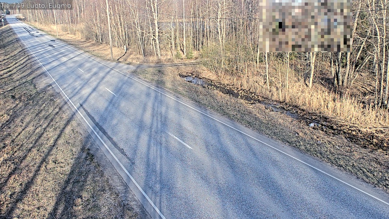 Weather Camera Image Väg 749 Larsmo, Eugmo, Luoto, Pohjanmaa