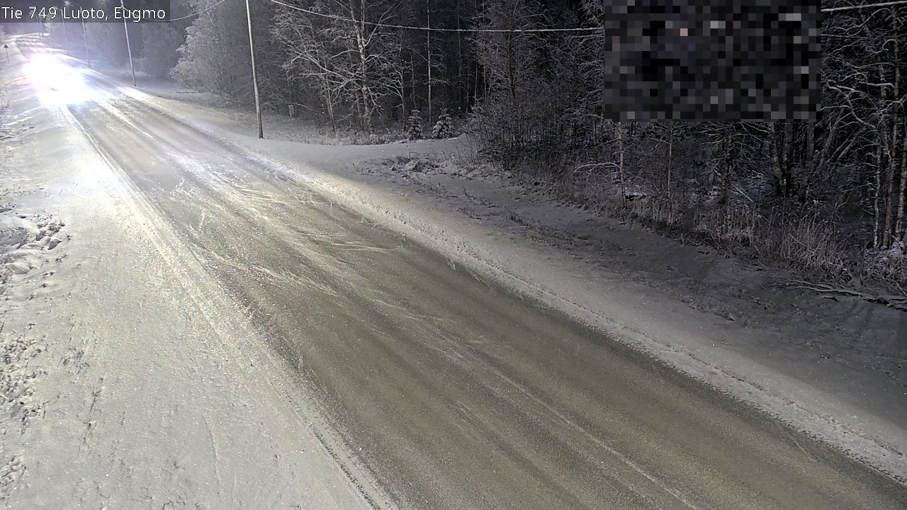 Weather Camera Image Väg 749 Larsmo, Eugmo, Luoto, Pohjanmaa