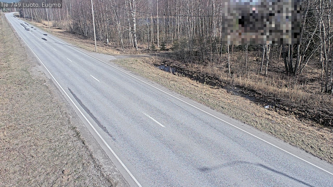 Weather Camera Image Väg 749 Larsmo, Eugmo, Luoto, Pohjanmaa
