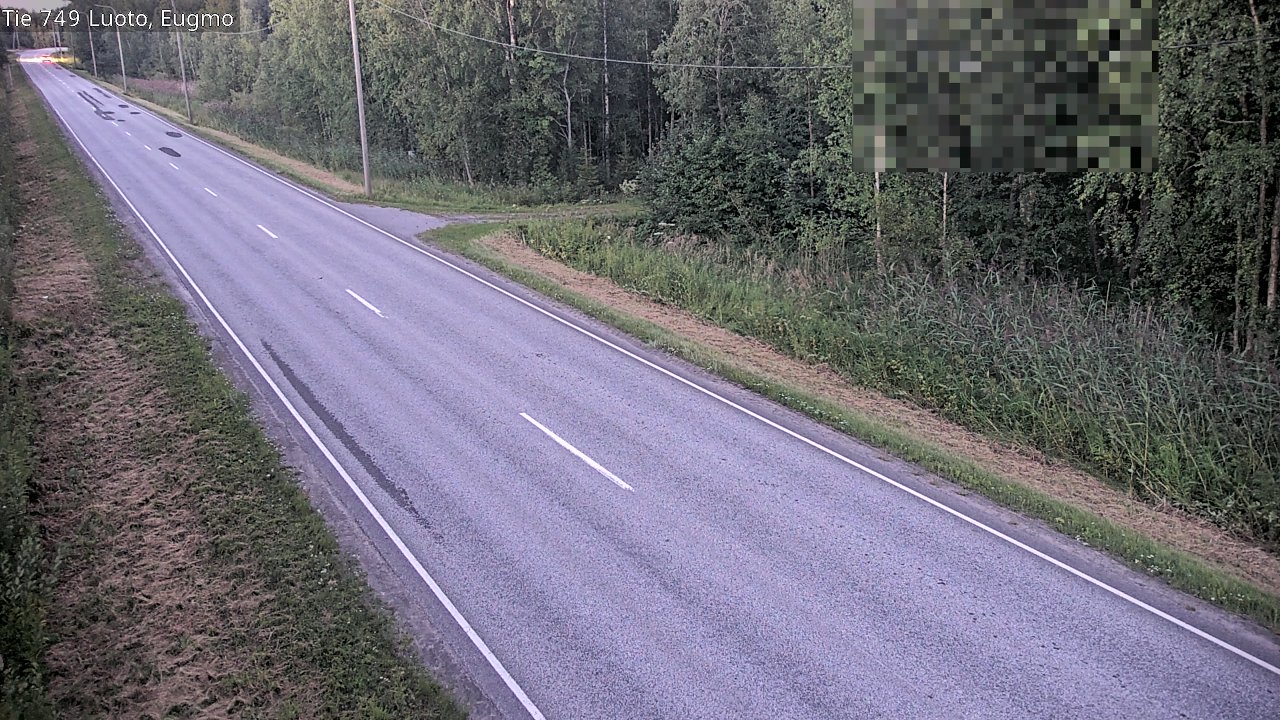 Kelikamerat Kuva Tie 749 Luoto, Eugmo, Luoto, Pohjanmaa
