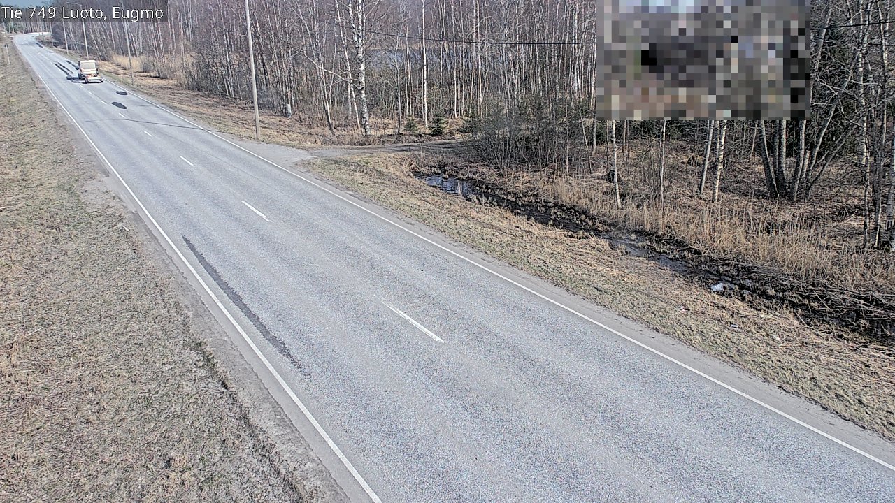 Weather Camera Image Väg 749 Larsmo, Eugmo, Luoto, Pohjanmaa