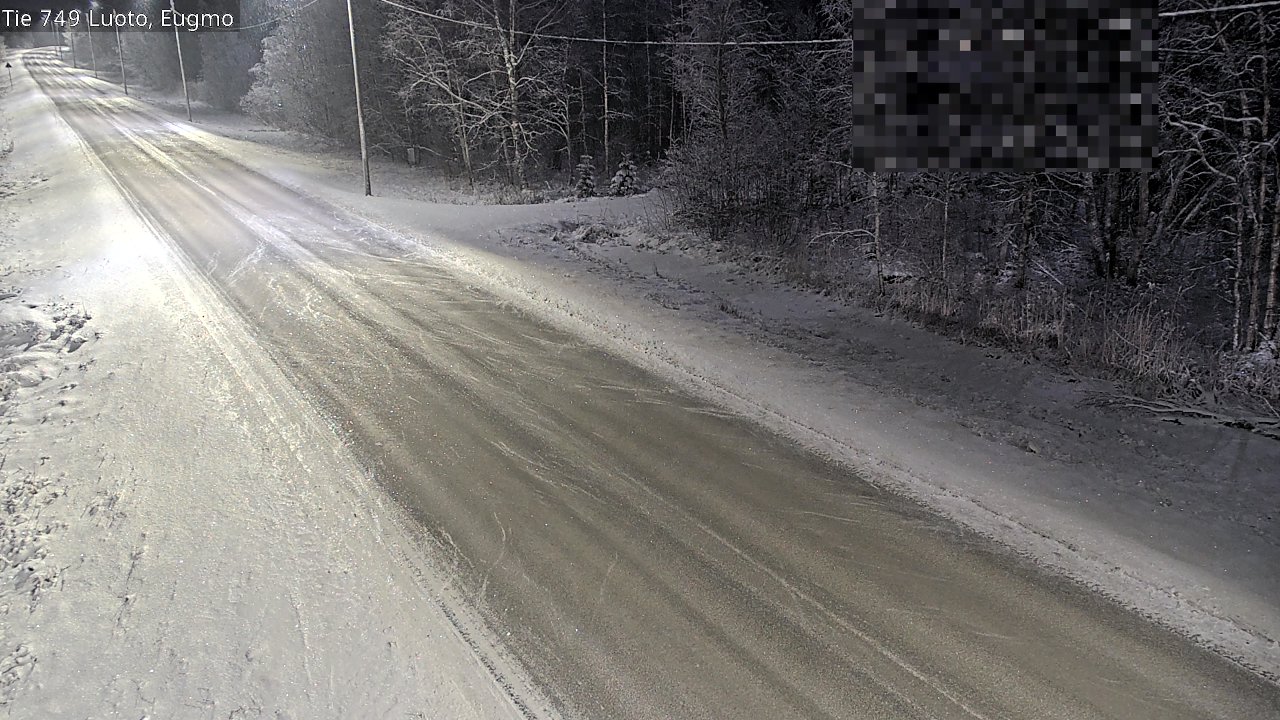 Weather Camera Image Väg 749 Larsmo, Eugmo, Luoto, Pohjanmaa